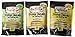FlapJacked Protein Pancake Mix Trio, Buttermilk/Banana Hazelnut/Cinnamon Apple (12 oz each)