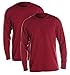 Duofold by Champion Thermals Men`s Long-Sleeve Base-Layer Shirt, Red, M
