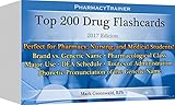 Cards PharmacyTrainer Top 200 Drug Flashcards Book