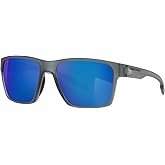 Native Man Sunglasses Matte Smoke Crystal Frame, Blue Lenses, 56MM