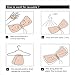 SNUG STAR Wings-shaped Strapless Self Adhesive Silicone Invisible Push-up Backless Bras ,Reusable and Washable,For Dress, Wedding ,Bikini 2 Pack (CUP B (80A 85A 70B 75B), Nude and Black)