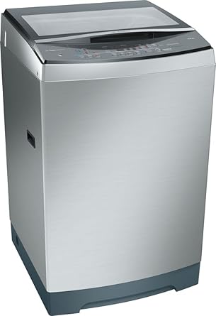 Bosch 12kg Fully Automatic Top Loading Washing Machine (WOA126X0IN, Silver)