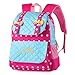 Vbiger Casual School Bag Children School Backpacks for Teen Girls (Red-blue)