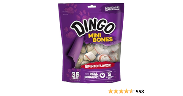 dingo mini bones 35 pack
