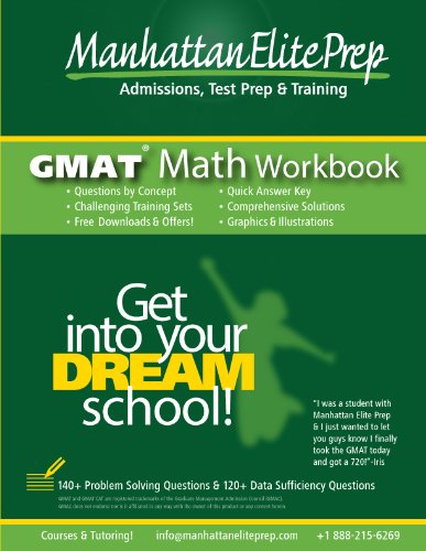 GMAT Elite Study Series: Math Workbook