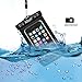 Waterproof Case,by Ailun,Universal Snowproof,Dirtproof Bag,for iPhone 6 Plus/6/6s/5s, Galaxy S6/EDGE/S5/S4/NOTE 4/3/2,LG G3/G4,Nexus 6/5/4,for Boating/Hiking/Swimming/Diving[Black]