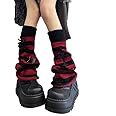 Lebaley Kawaii Leg Warmers for Girls Women - Japanese Lolita Leg Warmers Y2K Harajuku Leg Cover Stockings Kawaii Knit Socks