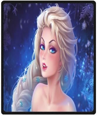 Daniellestore Soft Bed Sheet Plush Throw Blanket Bedding Sleep Frozen Elsa 50x60 Inch