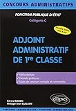 Adjoint Administratif de 1re classe - 3e édition (CONCOURS ADMINISTRATIFS) by 