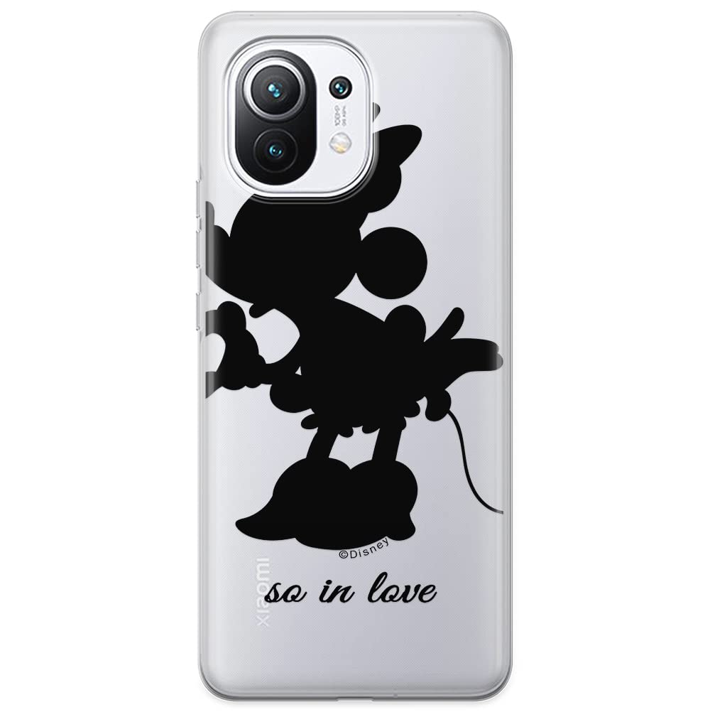 ERT GROUP mobile phone case for Xiaomi 11 original and officially Licensed Disney pattern Minnie 002 optimally adapted to the shape of the mobile phone, partially transparent