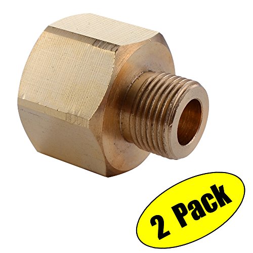 KES Lead Free Faucet Supply Line Adapter 3 8 Inch Compression Male To 1