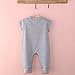 Hotone Newborn Toddler Baby Girl Boy Bear Jumpers Rompers Bodysuit Playsuit Outfits (0-6 Months, Gray)