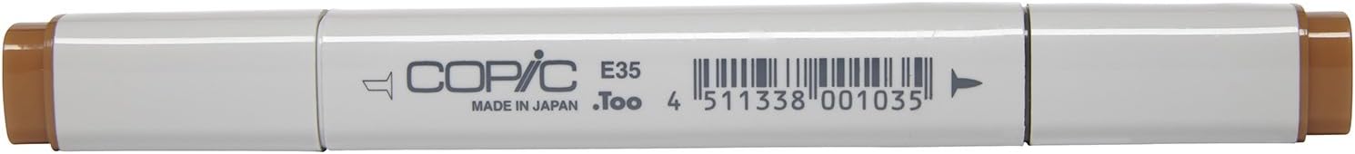 Copic Classic, Dual-Tip Alcohol Marker, E35-Copic, Chamois