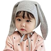 Winter Warm Knit Caps Rabbit Ears Bonnet Hat Beanie Cap for Toddlers Baby Girls and Boys