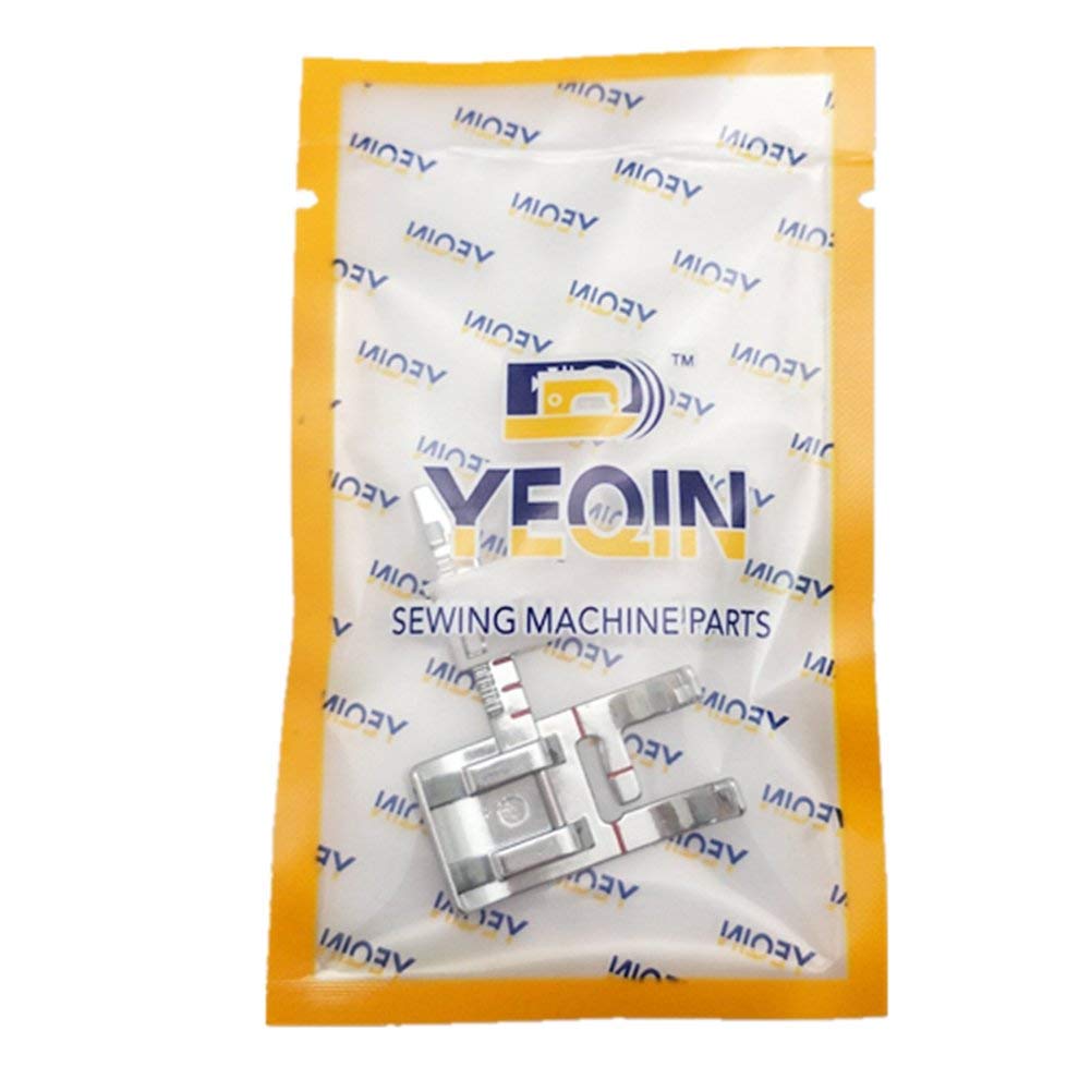 Adjustable Guide Sewing Machine Presser Foot Fits Low Shank Domestic Sewing Machine, Snap On Brother, Babylock, Singer, Janome , Juki, New Home.