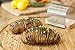 Charcoal Companion CC2031 Hasselback Potato Slicing Rack - Bake or Grill Delicious Potatoes In Your Kitchen or BBQ