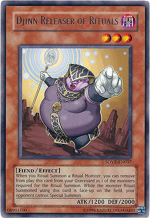 Yu-Gi-Oh! - Djinn Releaser of Rituals (SOVR-EN037) - Stardust Overdrive - 1st Edition - Rare