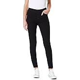 WallFlower Women's Flirty Curvy Skinny High Rise Insta Stretch Juniors Jeans (Standard and Plus)