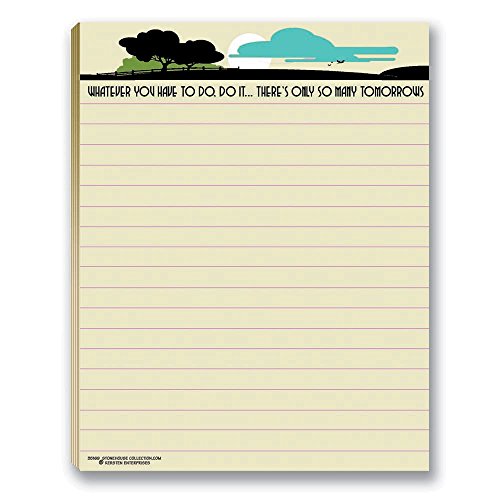 Stonehouse Collection Funny To Do Lists Note Pad Assorted Pack 4