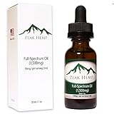 Peak Hemp - Full Spectrum Oil Hemp Extract 1,500mg - 1 oz bottle