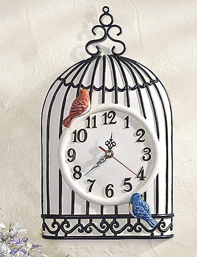 Modern Style Birdcage Wall Clock