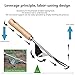 Alanfox Garden Hand Weeder, Stainless Manual Weed Puller Bend-Proof, Fast and Labor-Saving Premium Weeding Tools, Ergonomic Handle Non-Slip Garden Tool