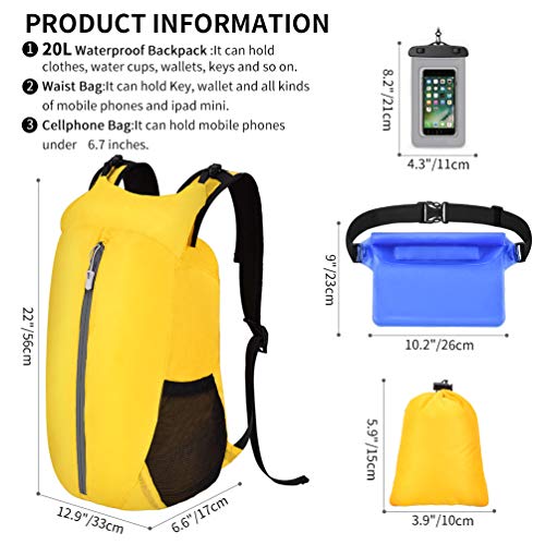 waterproof backpack for skiing