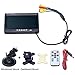 7 Inch HD 4 Split Quad Video Displays Backup Monitor kit LCD Rear View Monitor for Car Backup Camera Kit & Home Surveillance Security System