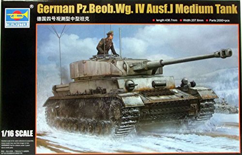 Trumpeter 00922-model Kit German Pz. Beob. Wg. Iv Design J Medium Tank Top