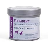 Vetradent Powder Water Additive, 300 gram | Biotrate&trade; Technology; Xylitol-Free, Alcohol-Free; Packaging May Vary