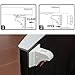 Baby Safety Magnetic Cabinet Locks - 8 Locks + 2 Keys - No Drilling or Screws Needed