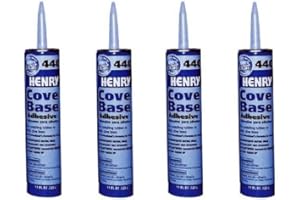 HENRY, W.W. CO. 4 Pack of Henry, WW Company 12105 11OZ #440 Cove Adhesive