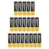 M2cpower® NiMH 2800mAh AA Rechargeable Batteries (20 Pack)