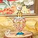 YUFENG Restoring Ancient Ways Hollow-Out Rattan Flower Perfume Bottles Empty Refillable (Flower 1)