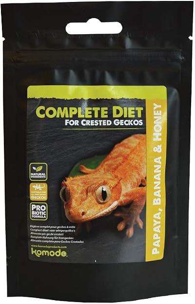 Komodo Crested Gecko Complete Diet Papaya Banana Honey 60g