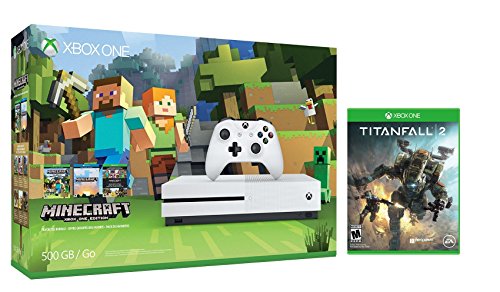 Xbox-one-S-Console-Bundle-2-items-Xbox-One-S-500GB-Console-Minecraft-BundleTitanfall-2-Game-Disc