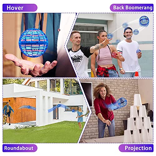Flying Ball Hover Ball Toys, 2022 Soaring Nebula Orb Flying Orb, Hand