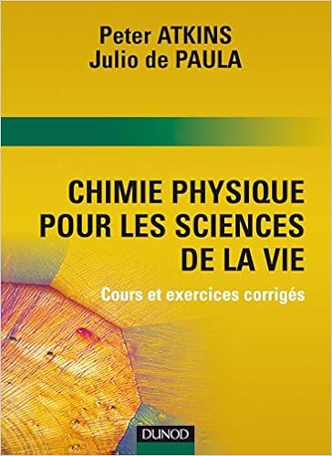Chimie Physique Pour Les Sciences De La Vie Cours Et Exercices Corriges Amazon Ca Atkins Books