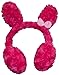 N'Ice Caps Girls Velboa Poodle Fleece Bunny Ear Muffs