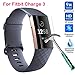 for Fitbit Charge 3 Screen Protector, 9H Explosion-Proof TPU HD Full Cover Screen Protector Film for Fitbit Charge 3 Fitness Activity Tracker