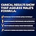 Ageless Male Testosterone Booster Supplement for Muscle Growth & Drive + E-BOOK! (60 Tablets)