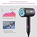 Hair Dryer, slopehill Professional Salon Negative Ions Hair Blow Dryer for Fast Drying, Lightweight Bioceramic with Powerful Hot/Cool Wind, 3 Magnetic Attachments,UL Approved