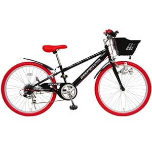 (ディーパー)DEEPER 24インチ 子供用自転車 DE-24 6段変速