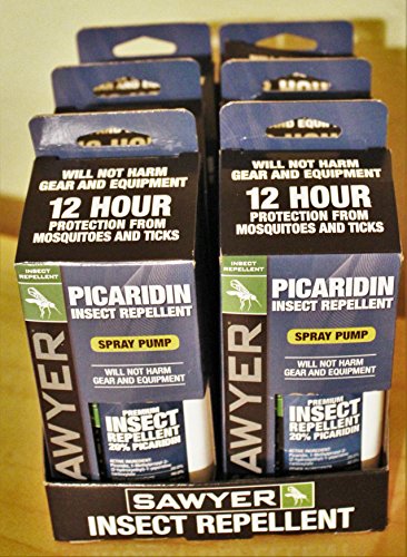 6 Pack of Sawyer Picaridin Insect Repellent Fisherman's Formula 4 oz spray SP544