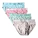 DO DO MIAN Mens Underwear Light Color Cotton 4 Pack Briefs