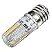 LJY 2Pcs Pack E17 4W Dimmable 80-LED Bulb, Warm White Light, 3000-3200K, 300-320LM, 110V AC