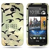CoverON® Slim Hard Case for HTC Desire 601 with Cover Removal Tool - (Be Free Bird)