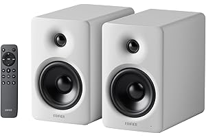 Edifier M90 Computer Speakers, 100W RMS Desktop Speakers, Hi-Res Audio, LDAC,Bluetooth 6.0 Compact Speaker, HDMI eARC/Optical