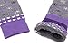 LULLABY KIDS Snow Ski Socks Lightweight Full Terry Warm Skiing Socks Toddler Snow Socks Merino Wool Socks Toddler, Blizzard Purple, 3-5 Years