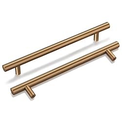 goldenwarm 50 Pack Champagne Bronze Cabinet Pulls